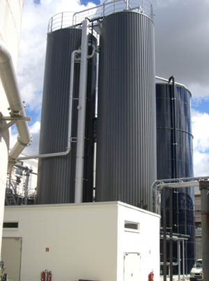 Abwasserreinigung Papierfabrik